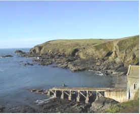 Old lifeboat statioon, Lizard Point, England