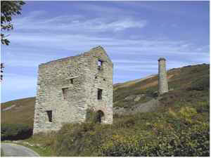 blue hills tin mine cornwall